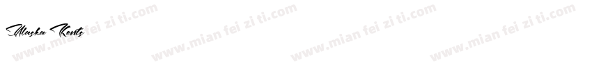 Alaska Kents 字体字体转换